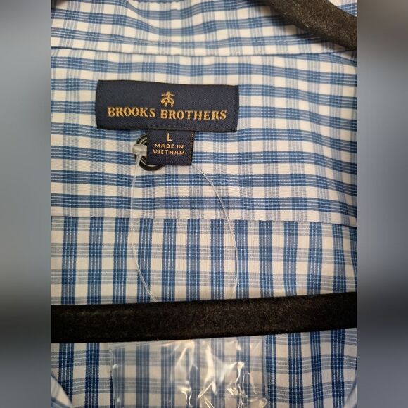 Brooks Brothers Shirt Mens Size L Button Up - Picture 2 of 8